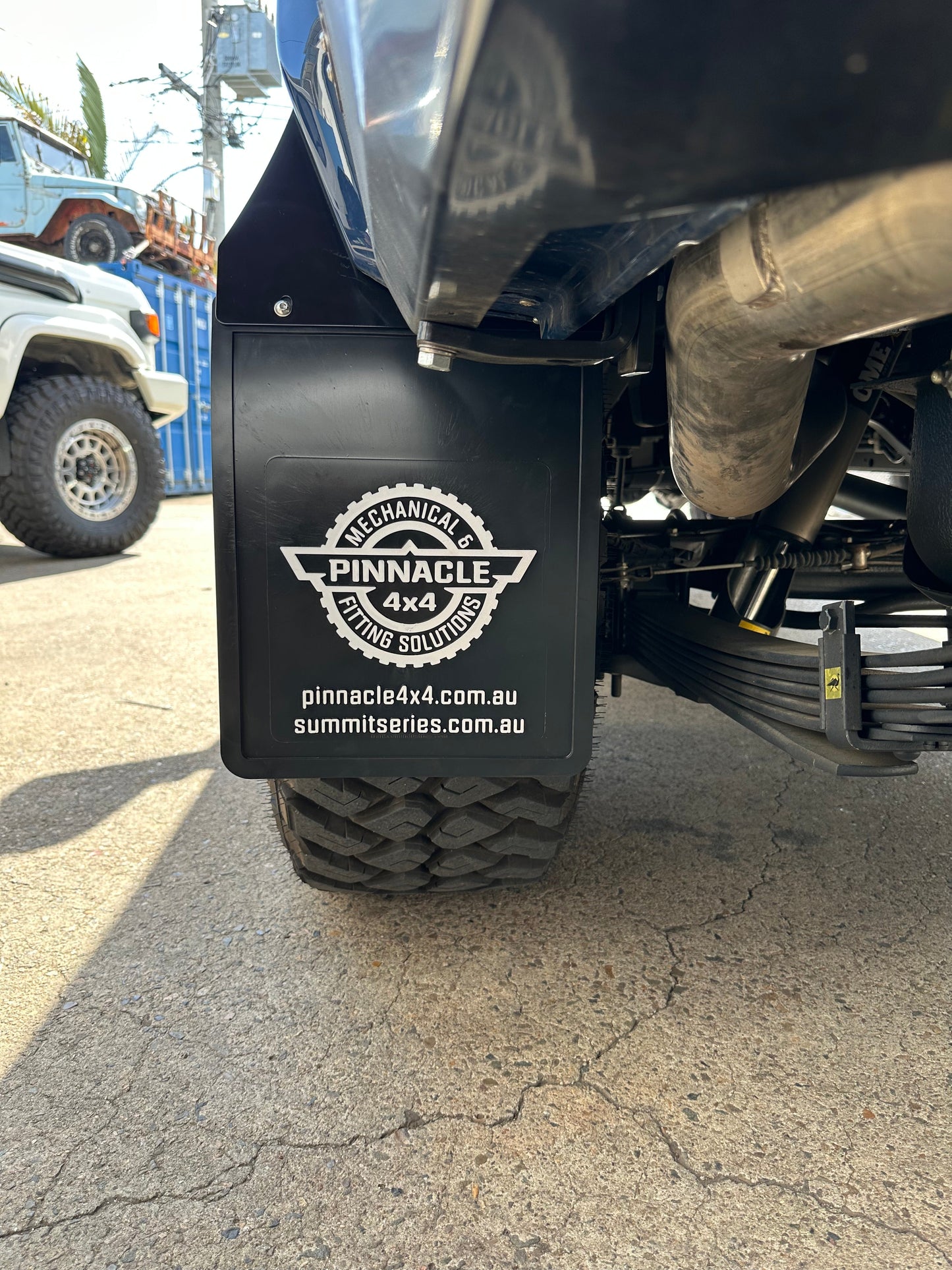 70 Series Troopcarriers Mud flap Brackets